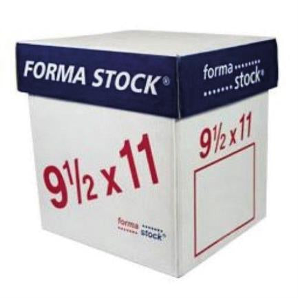Papel Formastock 9.5x11" Blanco 3Tantos C/1000