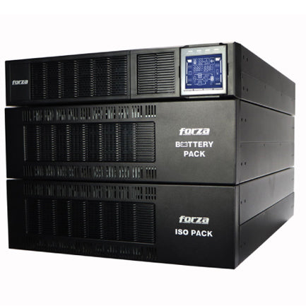 UPS Forza Doble Conversion en Linea FDC-110KMR-ISO 10.000VA / 10.000W ISO FP 120-240V Torre - Bastidor