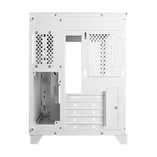 GAME FACTOR CSG570 MICRO ATX FISHTANK CABINET, DOUBLE GLASS, USB 3.0, S/FTE, WHITE