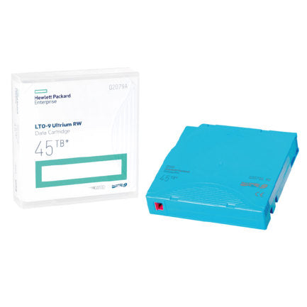 Cartucho de Datos HPE LTO-9 Ultrium de 45 TB RW con Etiqueta Personalizada con Carcasas