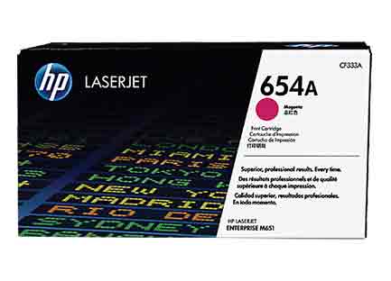 Tóner HP LaserJet 654A Magenta