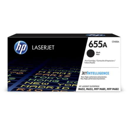 Toner HP LaserJet 655A Negro