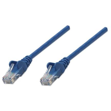 Cable Intellinet Red Cat5e UTP RJ45 M-M 7.5m Color Azul