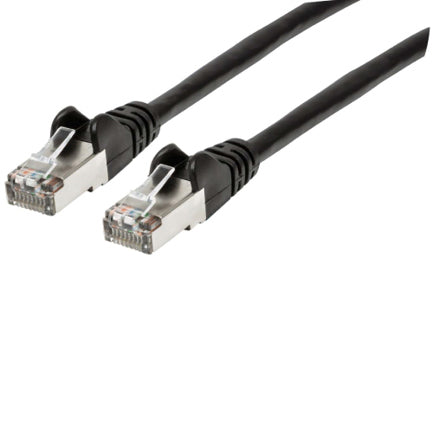 CABLE INTELLINET PATCH CAT 6a 7.6M(25.0F) S/FTP NEGRO