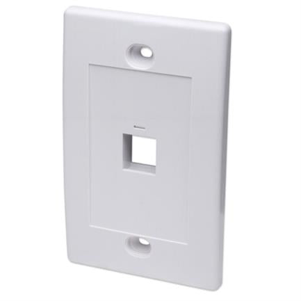 Tapa Intellinet para Caja 1 Perforación Color Blanco
