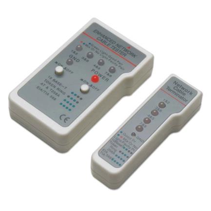 Probador Cables Intellinet Multifuncional Red RJ45/ RJ11