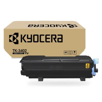 TONER KYOCERA TK-3402 Negro Rendimiento 12.5K