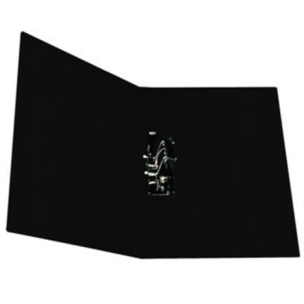Carpeta Pressboard Kyma C/Palanca Tamaño Carta Negro