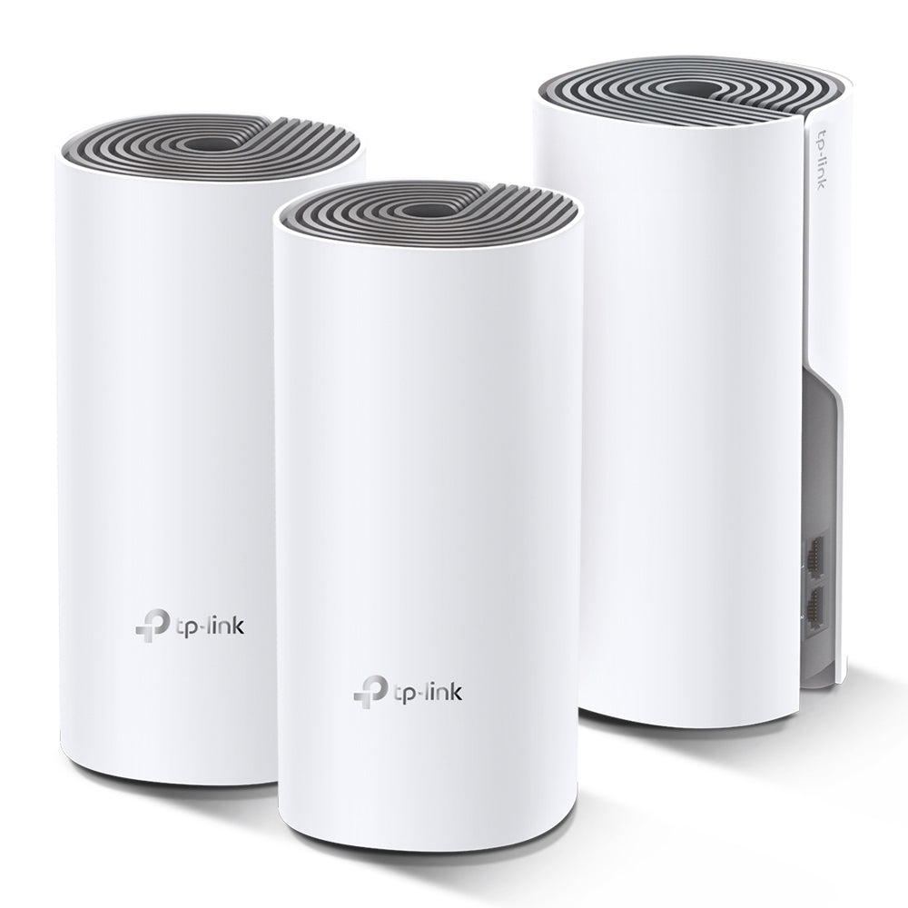 TP-Link solución para hogar Inteligente wifi Mesh DECO E4 de 3 piezas AC1200