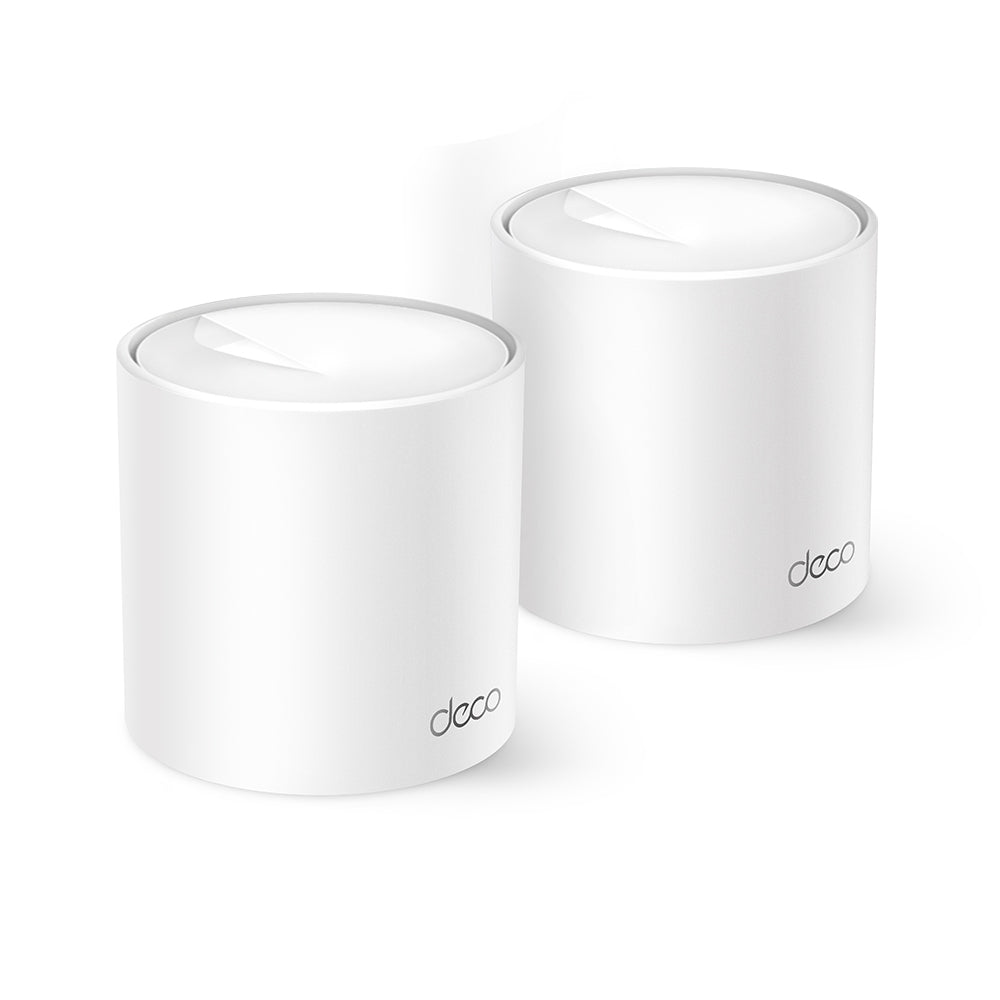 TP-Link Deco X10 Wi-Fi 6 IEEE 802.11 a/b/g/n/ac/ax Ethernet Router inalámbrico - Banda dual - 2.40GHz Banda ISM - 5GHz Banda UNII - 2 x Antena(2 x Interno) - 192MB/s Velocidad Inalámbrica - 1 x Puerto de red - 1 x Broadband Port - Gigabit Ethernet