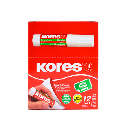Lapiz adhesivo Kores 8 GR C/12