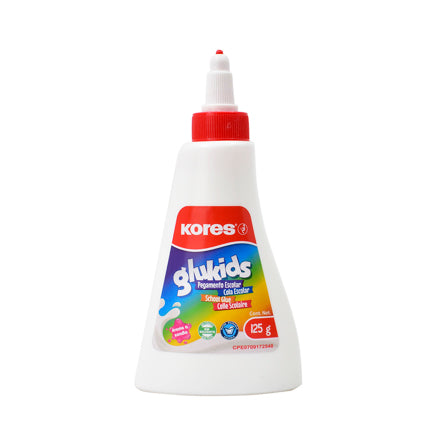 PEGAMENTO LIQUIDO KORES BLANCO GLUKIDS 125GRS