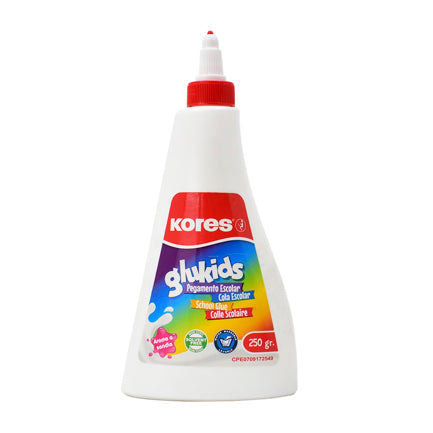 PEGAMENTO LIQUIDO KORES BLANCO GLUKIDS 250GRS