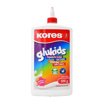 PEGAMENTO LIQUIDO KORES BLANCO GLUKIDS 500GRS