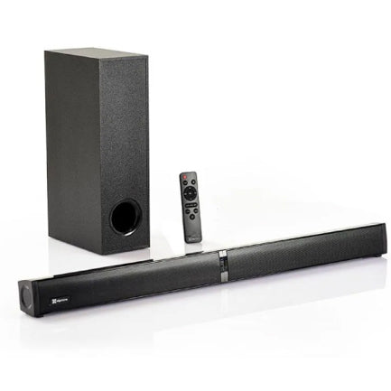 Barra de Sonido TWS Klip Xtreme Bluetooth 2.1 200W Subwoofer HDMI Óptico Digital