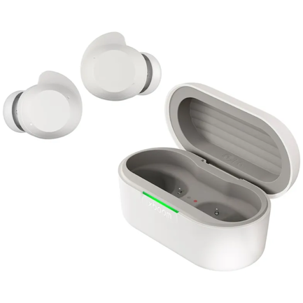 Audífonos Xboom LG Buds blancos Signature Sound con driver de grafeno