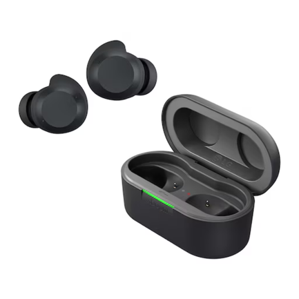 Audífonos Xboom LG Buds Plus negros Signature Sound con driver de grafeno