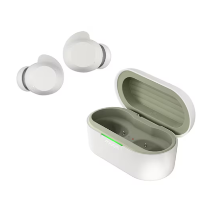 Audífonos Xboom LG Buds Lite blancos Signature Sound con driver de grafeno