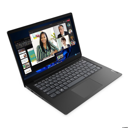 Laptop Lenovo V14 G4 AMN 14" FHD AMD Ryzen 3 7320U 16GB 512GB Radeon 610M W11 Home Español Iron Grey Wi-Fi 6
