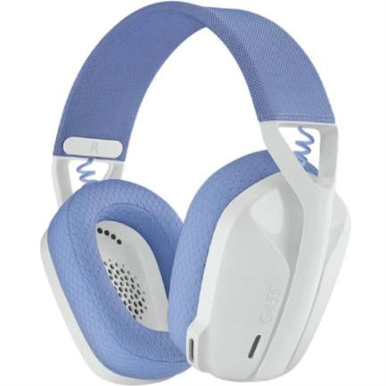Audífonos Logitech Gaming G435 Inalámbricos Micrófono Lightspeed Color Blanco-Lila