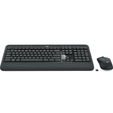 Teclado y Mouse Logitech Advanced MK540 Inalámbrico USB Color Negro