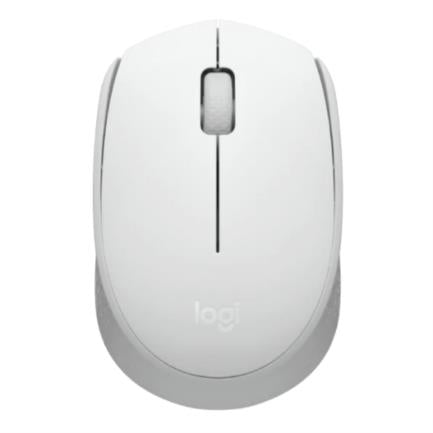 Mouse Logitech M170 Inalámbrico Simplicidad de Plug-Play 1000dpi Color Blanco Crudo