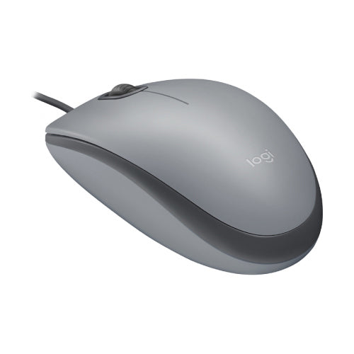 Mouse Logitech Alambrico M110 Silent Gray