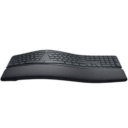Logitech ERGO K860 Teclado - Inalámbrico Conectividad - Español - Negro - Bluetooth - 5 - 10m - 2.40GHz - Computador, Teléfono móvil - PC, ChromeOS, Mac - AAA Tamaño de batería admitida