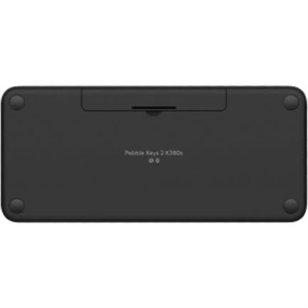 Teclado Bluetooth Logitech Pebble Keys 2 K380S Emparejamiento Multidispositivo Inalámbrico Color Grafito
