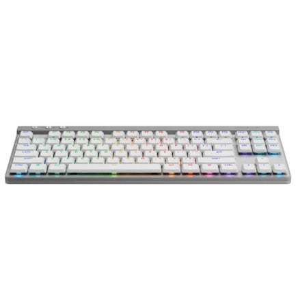 Teclado Logitech G515 LightSpeed TKL Inalambrico Gaming USB Color Blanco