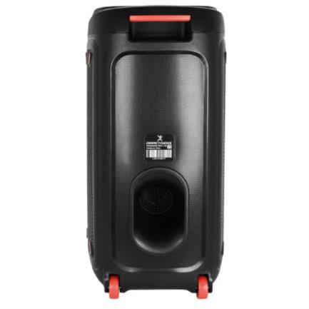 Bafle Perfect Choice Joy 8" Inalámbrica Batería 3600 mAh Iluminación RGB con Micrófono Color Negro