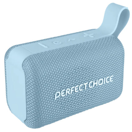 BOCINA PORTATIL PERFECT CHOICE INALAMBRICA SUGARY - AZUL