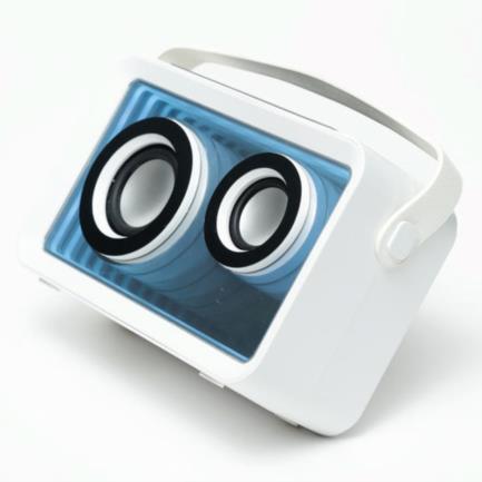 Bocina Portátil Loopstar Perfect Choice Bluetooth Recargable 15W Blanco