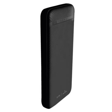 Power Bank PERFECT CHOICE Carga Rápida 22.5W con Cable Tipo C Bolt Negro