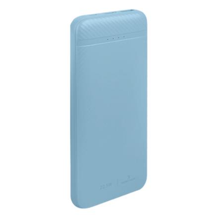 Power Bank PERFECT CHOICE Carga Rápida 22.5W con Cable Tipo C Bolt Azul