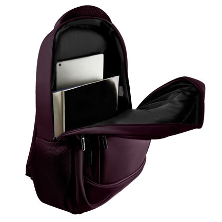 Mochila Perfect Choice Essentials para Laptop de 15.6 a 17 con 4 Compartimentos Color Morado