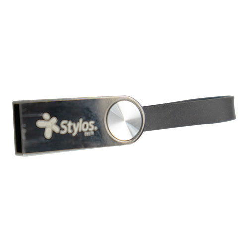 Unidad flash Stylos - 16GB - USB 3.0 - Negro - Toda la vida útil Garantía