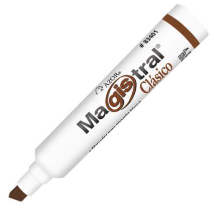 Marcador Magistral 83407 Color Café para Pizarrón C/12