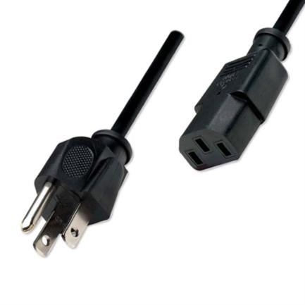 Cable de Alimentación Manhattan Estándar 1.8m Color Negro