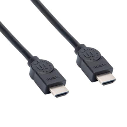 Cable Manhattan HDMI 1.3 M-M Alta Velocidad Blindado 1.5m Color Negro