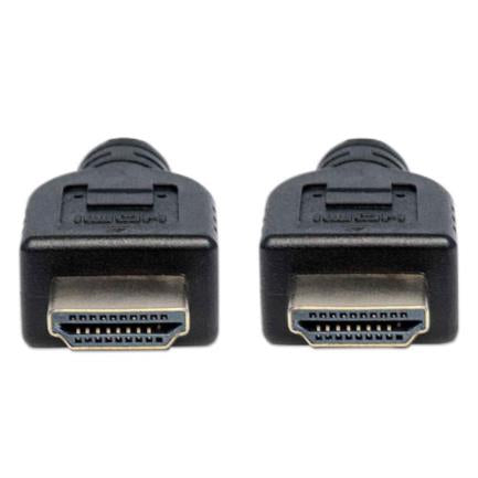 Cable Manhattan HDMI M-M Alta Velocidad con Ethernet 5m Color Negro