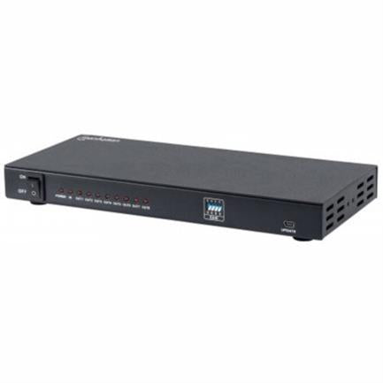 Video Splitter Manhattan HDMI 4K UHDTV 8 Puertos Color Negro
