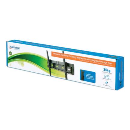 Soporte TV Manhattan Pared con Inclinación Pantalla Plana 37" a 70" Máximo 35 Kg