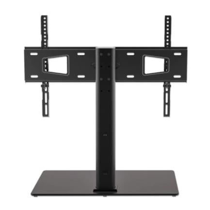 Soporte Manhattan Montaje para TV 32" a 65" Altura Ajustable Color Negro