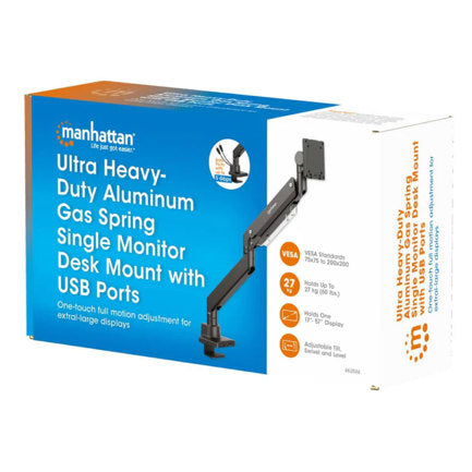 Soporte Monitor  Manhattan p/1 Monitor 17 a 57 Escritorio pistón