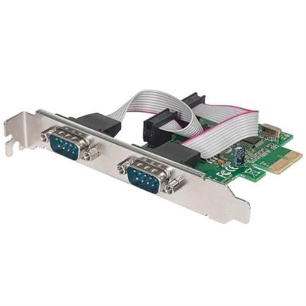 Tarjeta Serial Manhattan PCI Express 2 Puertos DB9
