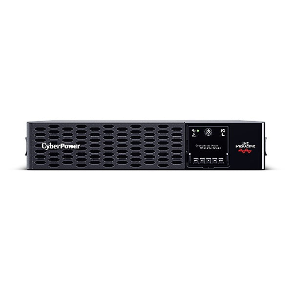 UPS de línea interactiva CyberPower PR3000RT2U - 3kVA - 2U Rack/Torre - AVR - 3Hora(s) Recarga - 1.50Minuto(s) Stand-by - 120 V AC Entrada - 100V AC, 110V AC, 120V AC Salida - 8 x NEMA 5-20R, 1 x NEMA L5-30R - Puerto Serial
