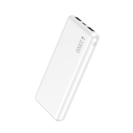 Power Bank Nextep Ultra Ligera 10000 mAh 3 Puertos Color Blanco