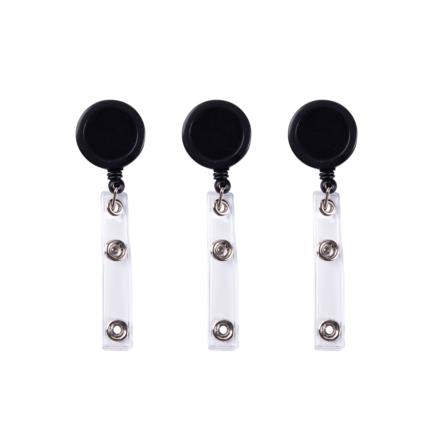Cordon Retractil para Gafete Nextep Tipo Yoyo Colores C/12