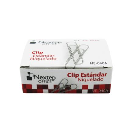 Bundle Clip Estandar Nextep Niquelado #1 32 mm C/10 100 Clips C/U Cont. 2Piezas